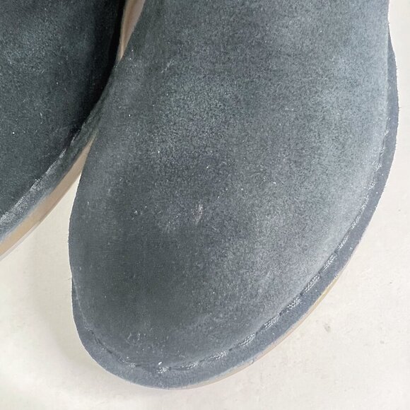 UGG Australia Catica Ankle Boot Black Leather Bootie Cowgirl Boot Western Size 9 - Picture 8 of 9